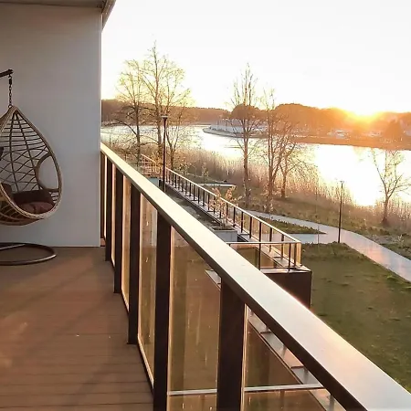 A Comfortable With A Swimming Pool And Sauna In For 4 People * Dziwnów