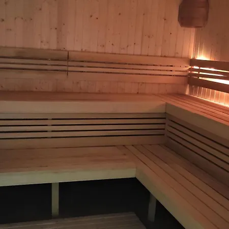 A Comfortable With A Swimming Pool And Sauna In For 4 People Apartman *